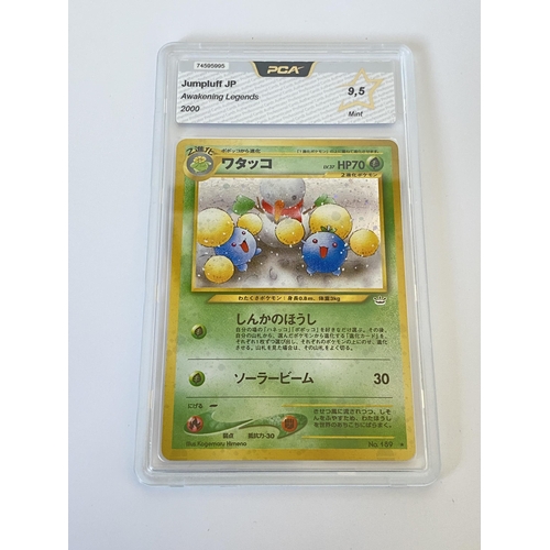 104 - A JAPANESE GRADED POKEMON CARD -JUMPLUFF AWAKENING LEGENDS - PCA GRADE - 9.5