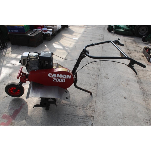 108 - CAMON 200 WITH HONDA GC160 ROTOVATOR  NO VAT