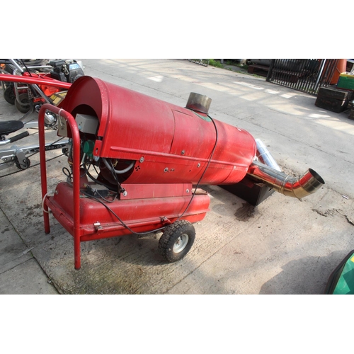 110 - INDUSTRIAL HEATER  NO VAT