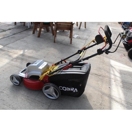 130 - A NEW  COBRA 1800W 460MM LAWN MOWER + VAT