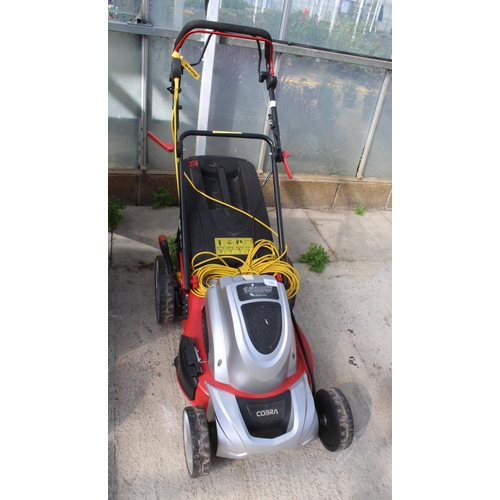 130 - A NEW  COBRA 1800W 460MM LAWN MOWER + VAT