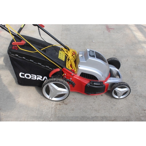 130 - A NEW  COBRA 1800W 460MM LAWN MOWER + VAT