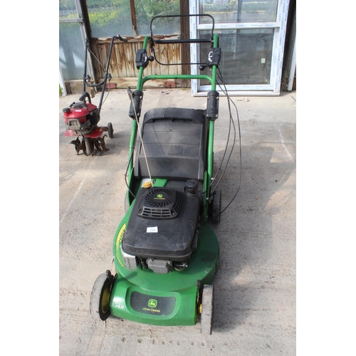 134 - JOHN DEERE C52VK LAWN MOWER IN WORKING ORDER NO VAT