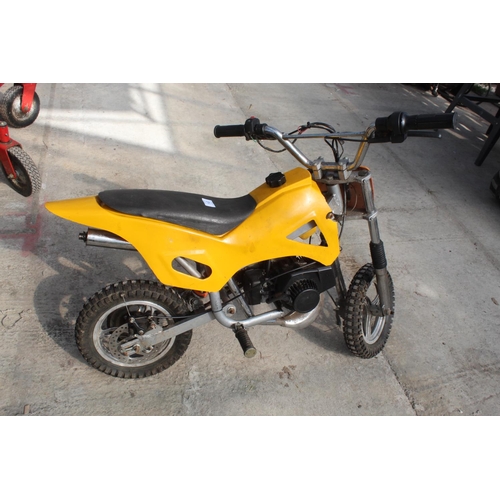 143 - CHILDS MOTOR BIKE   NO VAT