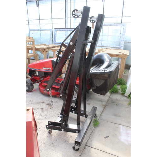 147 - 2 TON HYDRAULIC LIFT  NO VAT