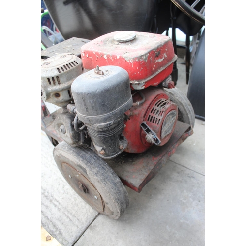 2 - PETROL GENERATOR WITH A HONDA 6HP ENGINE IN GOOD WORKING ORDER  + VAT