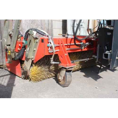 205 - A CONQUIP K600 SWEEPER NO VAT