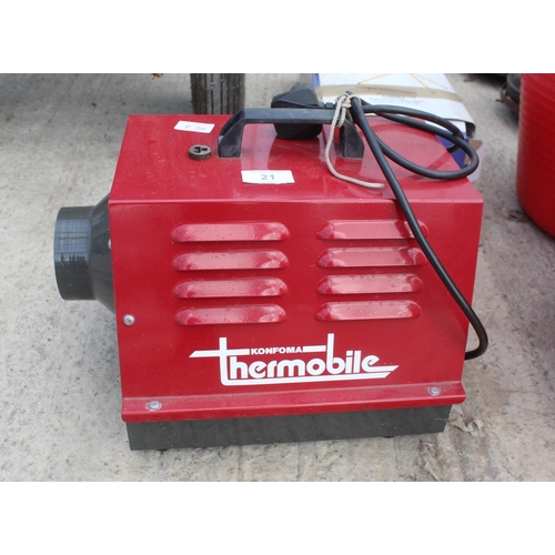 21 - KONFOMA THERMOBILE GENERATOR  NO VAT