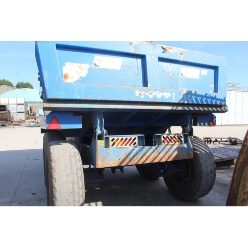 249 - A 14 TONNE 2015 JMP DUMP TRAILER + VAT