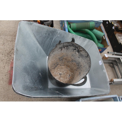 35 - 2 WHEELBARROW TOPS  NO VAT