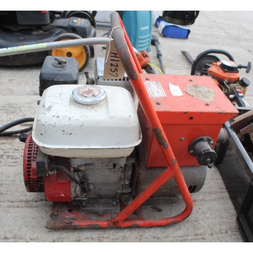 6 - HONDA 12V GENERATOR GX110 3.5 HP  NO VAT