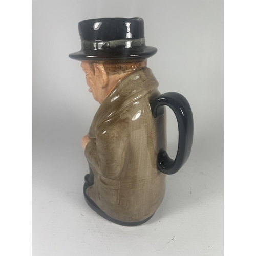 724 - A ROYAL DOULTON WINSTON CHURCHILL TOBY JUG