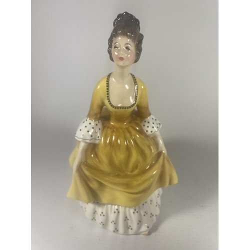 737 - TWO ROYAL DOULTON LADY FIGURES - CORALIE HN2307 & TOP O' THE HILL