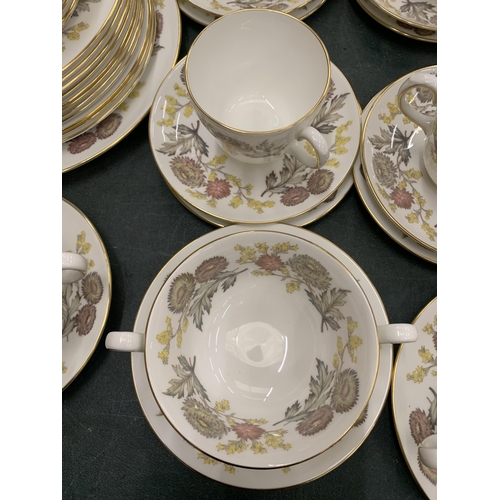 237 - A LARGE QUANTITY WEDGWOOD 'DITCHFIELD' DINNER SERVICE TO INCLUDE SERVING TUREENS, VARIOUS SIZES OF P... 