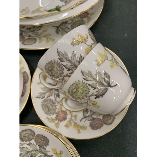 237 - A LARGE QUANTITY WEDGWOOD 'DITCHFIELD' DINNER SERVICE TO INCLUDE SERVING TUREENS, VARIOUS SIZES OF P... 