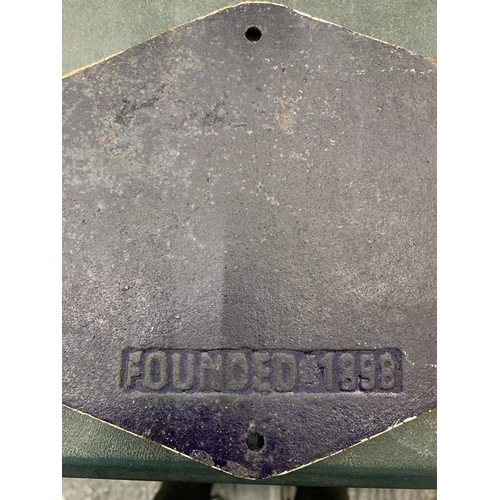 285 - A CAST 'GOODYEAR TYRES' SIGN 39CM X 18CM