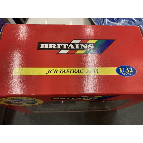 840 - A BOXED BRITAINS FARM MODEL JCB FASTRAC 1135 SCALE 1:32