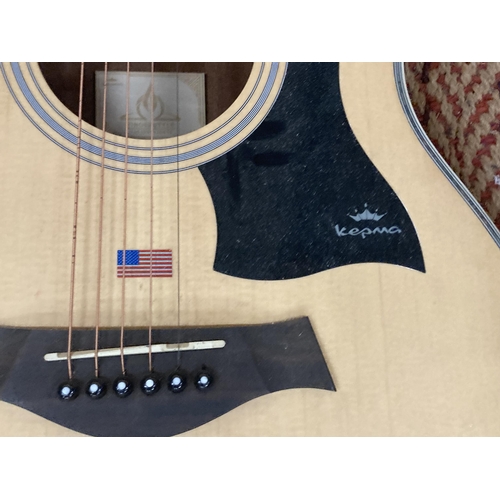 883 - A KEPMA ACCOUSTIC GUITAR