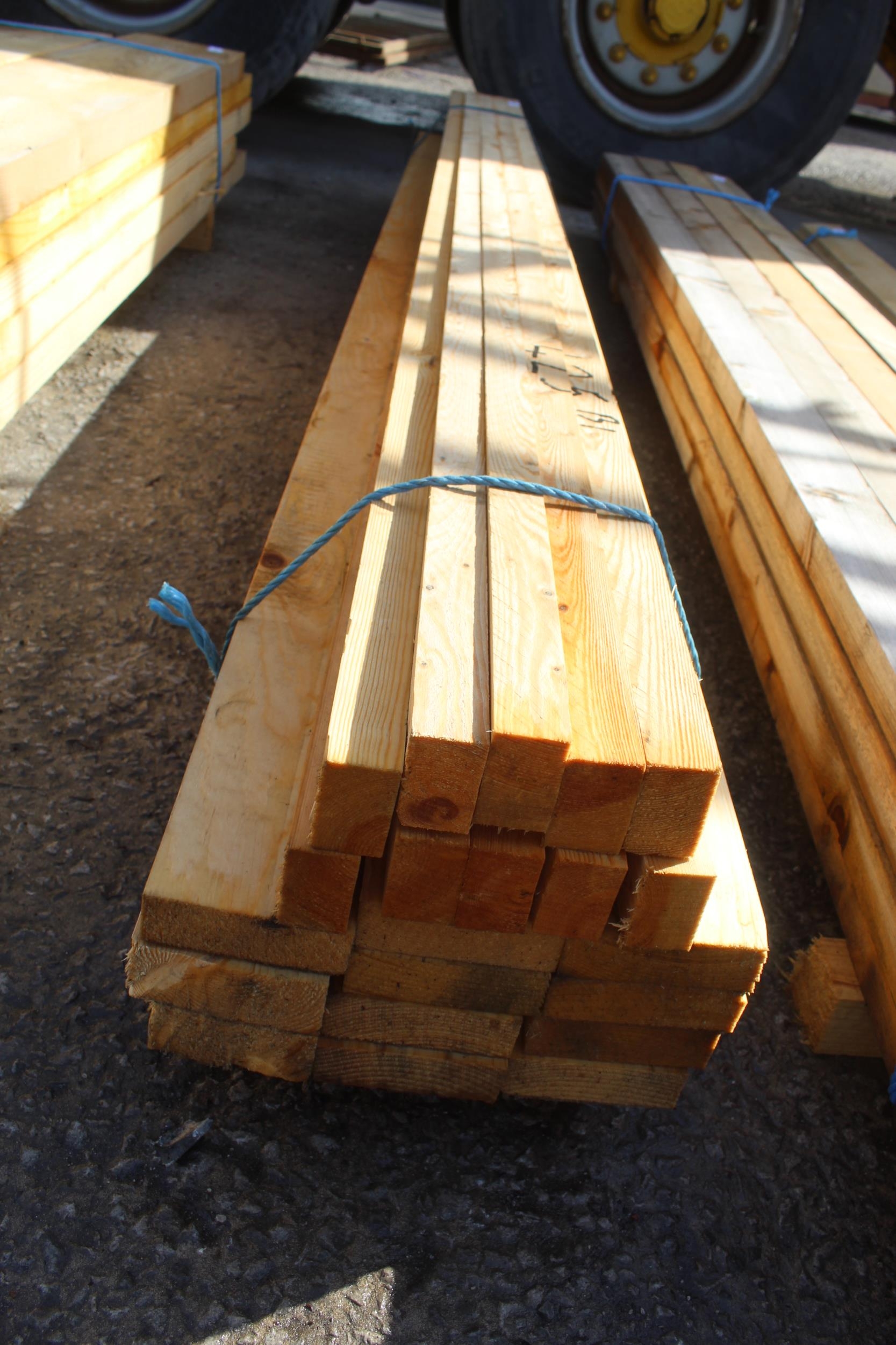 22 TIMBERS 7'9" LONG 4" X1" WIDE + VAT