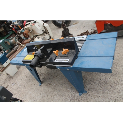 1486 - WORKZONE ROUTER TABLE SAW  NO VAT