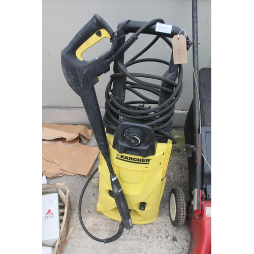 1517 - KARCHER POWER WASHER  NO VAT