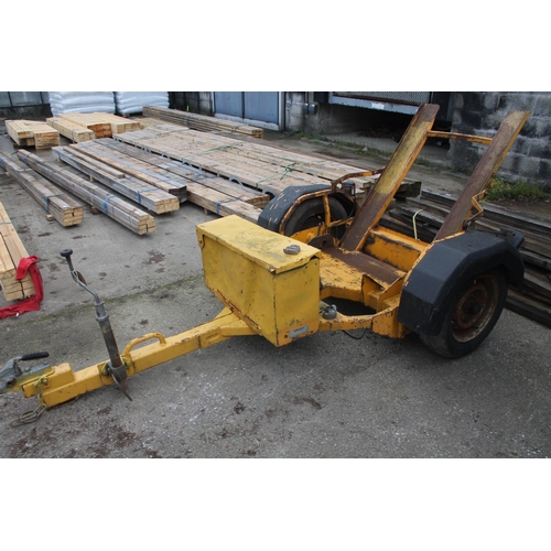 276 - TARMAC ROLLER  TRAILER  +  VAT