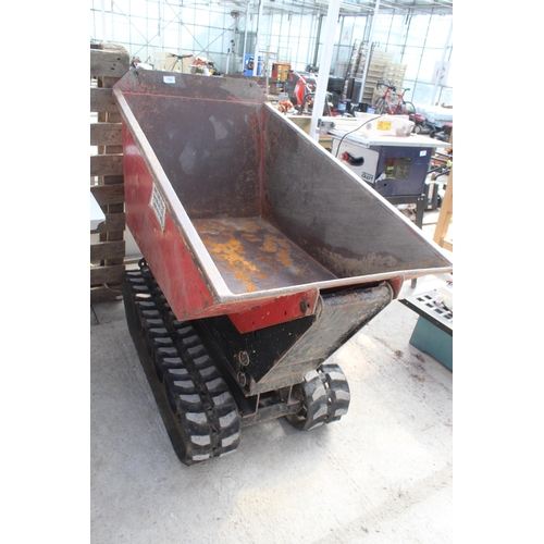 154 - MOTORISED BARROW TD500HL WITH HONDA ENGINE + VAT