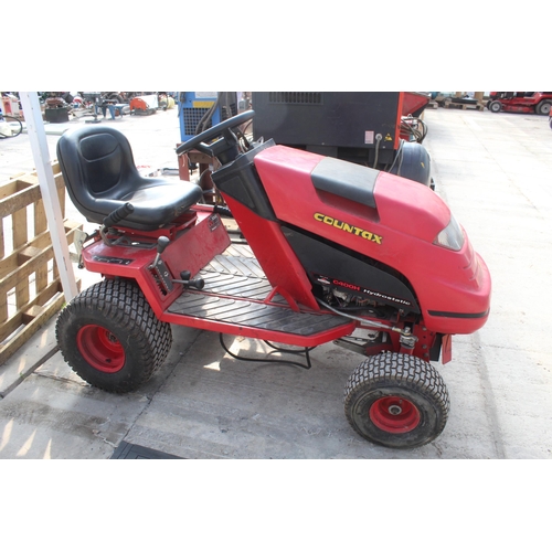 158 - COUNTAX HYDROSTAT C400H RIDE ON MOWER KEY IN OFFICE NO VAT