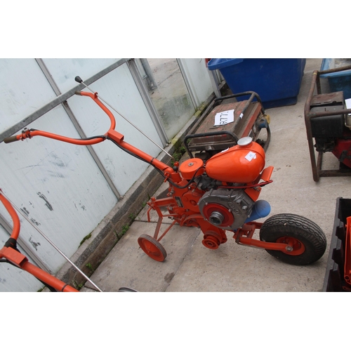 48 - A ROTOVATOR & 4 BASKETS OF SPARES NO VAT