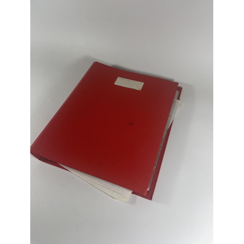 397 - HEAVY BINDER CONTAINING PREDOMINENTLY QV PENNIES PLUS SMALLER QUANTITY OF GV