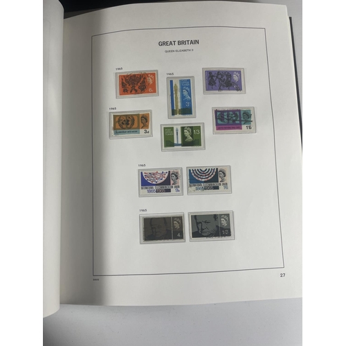 403 - GREAT BRITAIN , THE BOXED STANLEY GIBBONS VOL 1 ALBUM , QV – QE11 . INCLUDES EV11 2/6D , GOOD RANGE ... 