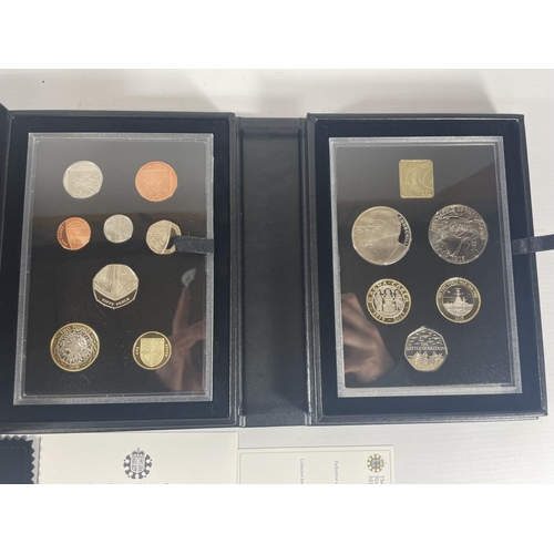 429 - UK THE 2015 UNITED KINGDOM COLLECTOR PROOF SET . BOXED WITH COA