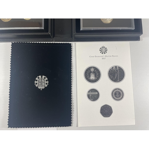 431 - UK THE 2017 UNITED KINGDOM COLLECTOR PROOF SET . BOXED WITH COA