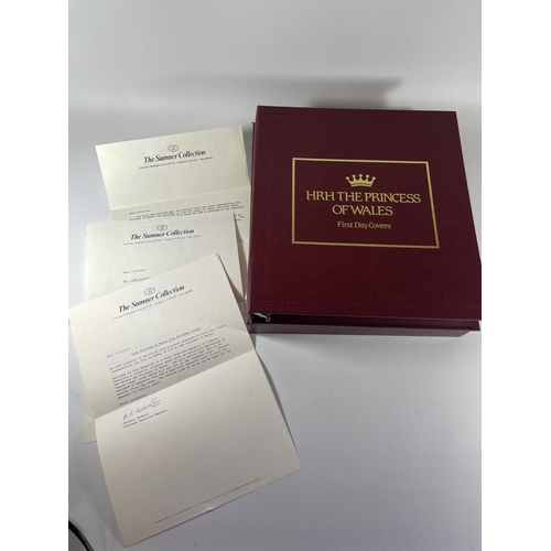 451 - PRINCE OF WALES 21ST BIRTHDAY  , COMPLETE COLLECTION OF OF FDC’S IN BINDER