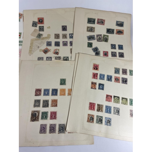 470 - A COLLECTION OF CHILEAN STAMPS