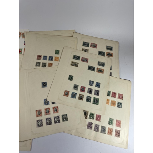 470 - A COLLECTION OF CHILEAN STAMPS