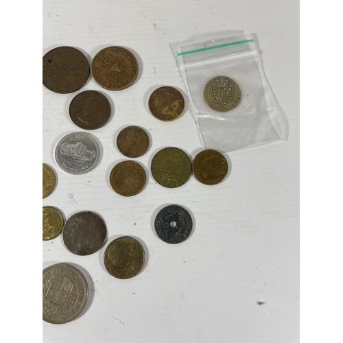 482 - VARIOUS OLD COINAGE