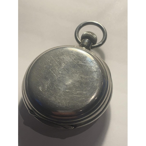 615 - AN EARLY 20TH CENTURY POCKET WATCH SEEN WORKING BUT NO WARRANTY