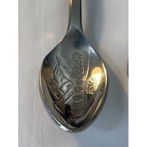 630 - TWO VINTAGE ROLEX BUCHERER SPOONS