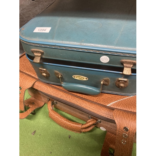 1096 - TWO VINTAGE CASES