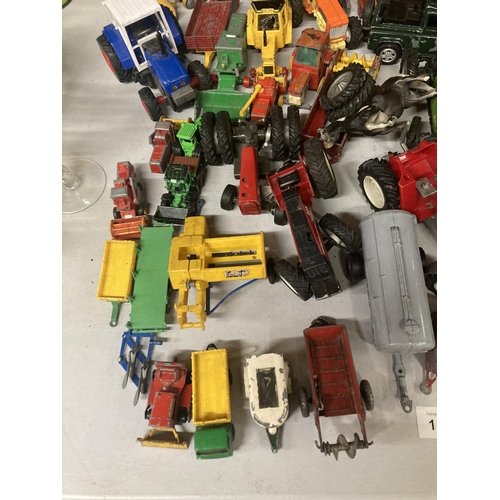 1146 - A LARGE QUANTITY OF VINTAGE FARM VEHICLES