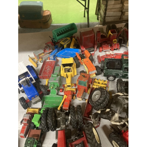 1146 - A LARGE QUANTITY OF VINTAGE FARM VEHICLES