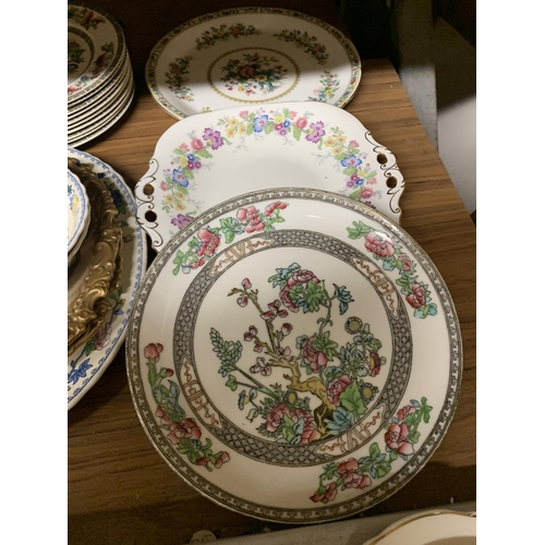 1281 - A LARGE QUANTITY OF COLLECTOR'S PLATES TO INCLUDE COALPORT, MASON'S, ROYAL DOULTON, JOHNSON BROS IND... 