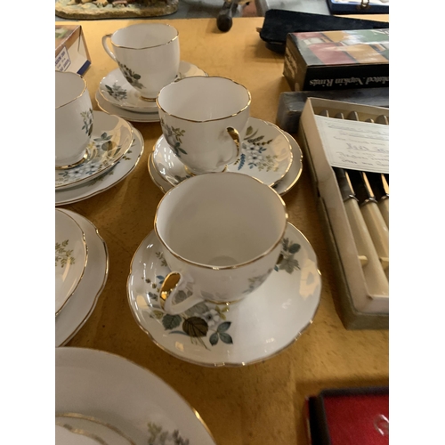 1297 - A QUANTITY OF ROYAL GRAFTON CERAMICS TO INCLUDE CUPS, PLATES ETC