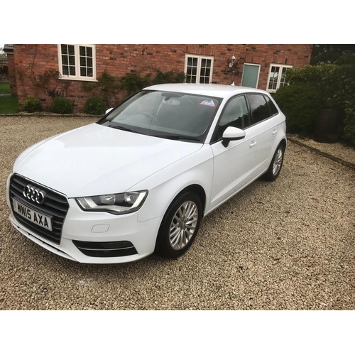 173 - AUDI A3 TECHNIK TDI WN15AXA APPROX 124000 MILES MOT JANUARY 2024 RECENTLY SERVICED  2 KEYS WITH SAT ... 