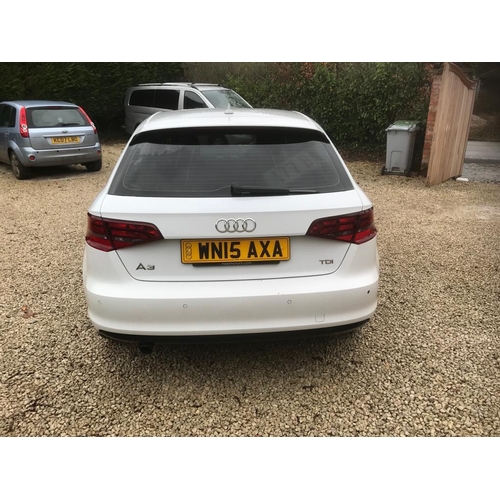 173 - AUDI A3 TECHNIK TDI WN15AXA APPROX 124000 MILES MOT JANUARY 2024 RECENTLY SERVICED  2 KEYS WITH SAT ... 