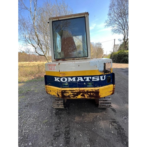 177 - KOMATSU PC20 DIGGER NO VAT