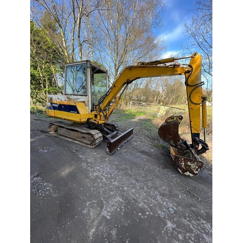 177 - KOMATSU PC20 DIGGER NO VAT