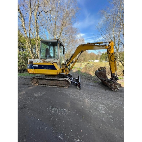 177 - KOMATSU PC20 DIGGER NO VAT