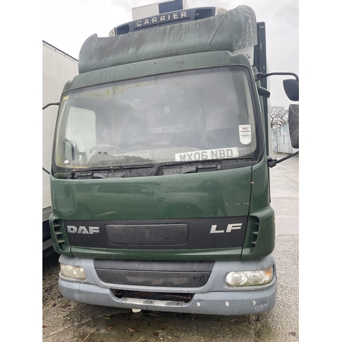 170 - A DAF LF 45.150 CONTAINER WAGON REG. NO. MX06 NBD
232,906 KILOMETERS 16' REFRIGERATED CONTAINER WITH... 